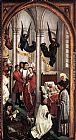 Rogier Van Der Weyden Canvas Paintings - Seven Sacraments Altarpiece right wing